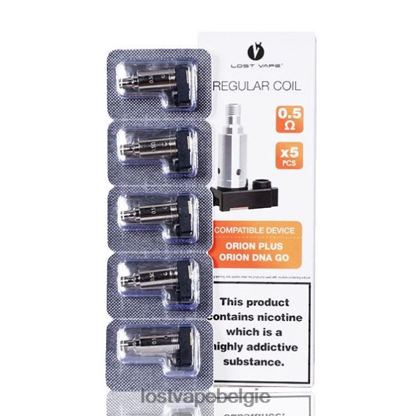 Lost Vape Orion plus DNA-vervangingsspiralen (5-pack) 0,5 ohm T44F2T326 - Lost Vape Customer Service