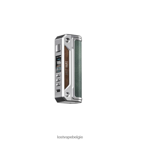 Lost Vape Thelema solo 100w mod RVS/mineraalgroen T44F2T22 - Lost Vape Flavors België