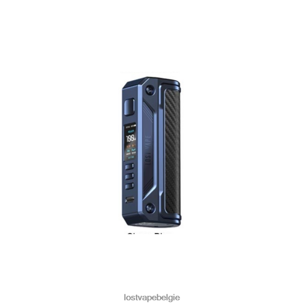 Lost Vape Thelema solo 100w mod sierra blauw/koolstofvezel T44F2T254 - Lost Vape Near Me