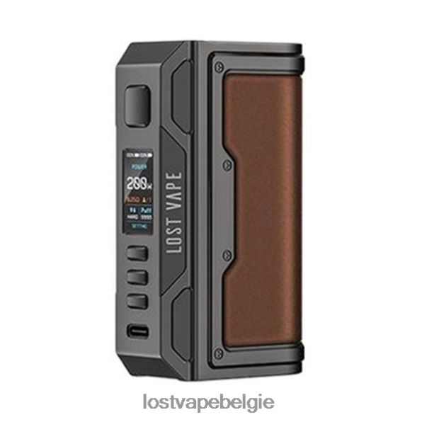 Lost Vape Thelema zoektocht 200w mod brons/leer T44F2T182 - Lost Vape Flavors België
