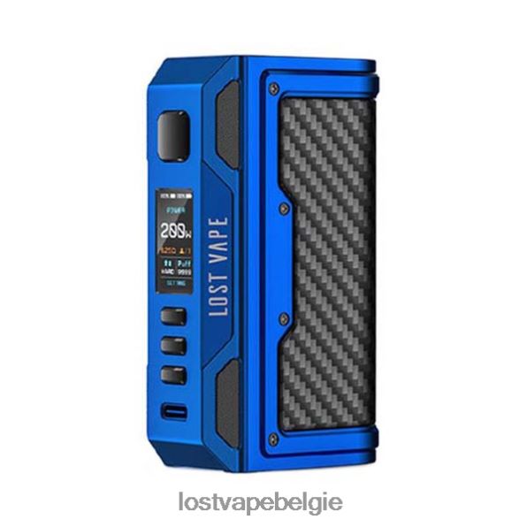 Lost Vape Thelema zoektocht 200w mod matblauw/koolstofvezel T44F2T177 - Lost Vape België