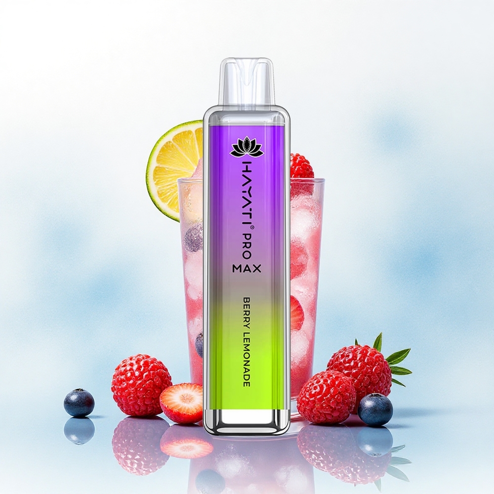 Hayati Pro Max 4000 Puffs Bes Limonade Dual Coil Rechargebare 1400mAh