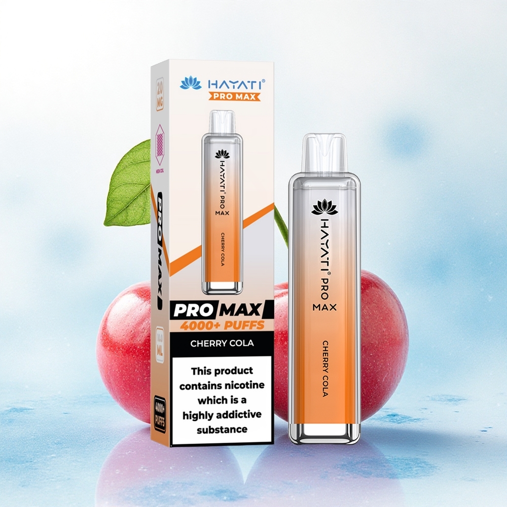 Hayati Pro Max 4000 Puffs Kers Cola 1400mAh 2ml Dual Mesh