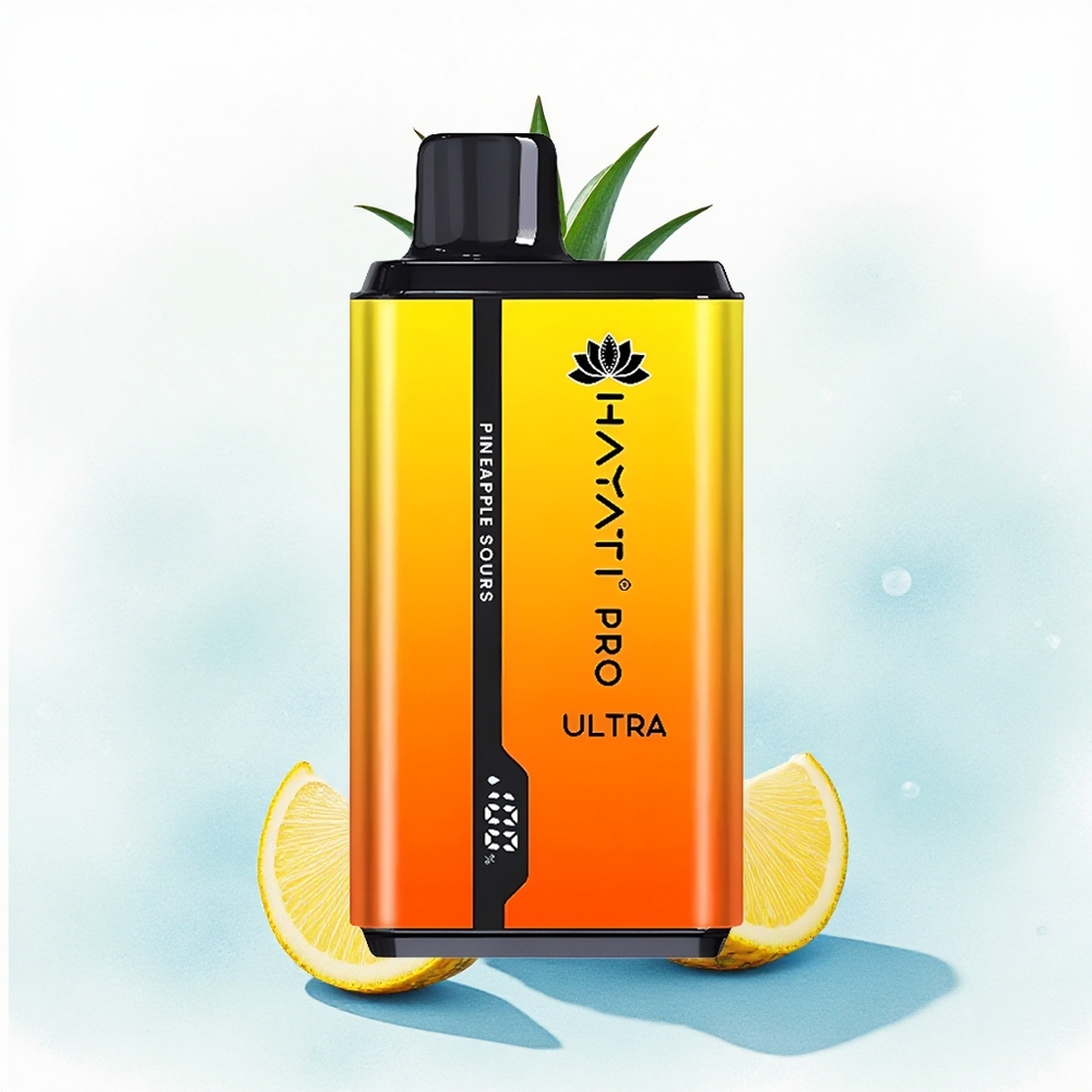 Hayati Pro Ultra 15000 Puffs Ananas Zuren 850mAh 2% Nicotine