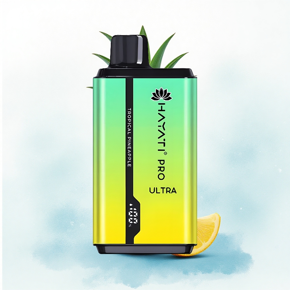 Hayati Pro Ultra 15000 Puffs Tropische Ananas 850mAh 24ml