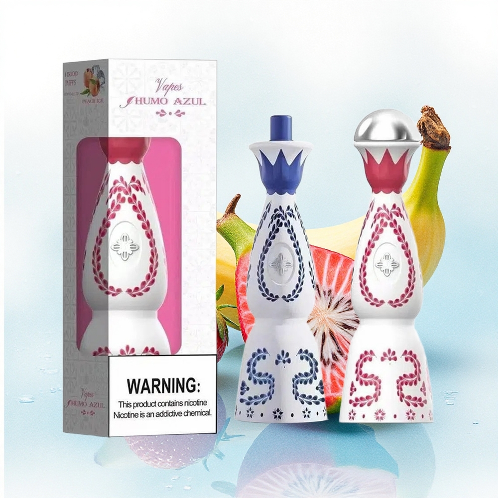 Humo Azul 15000 Puffs Aardbei Banaan Drakenvrucht 500mAh 5% Nicotine