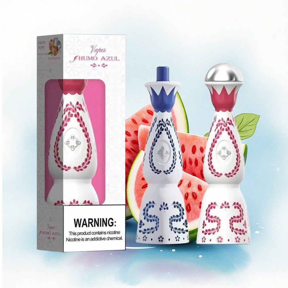 Humo Azul 15000 Puffs Aardbei Watermeloen 5% Nicotine 500mAh