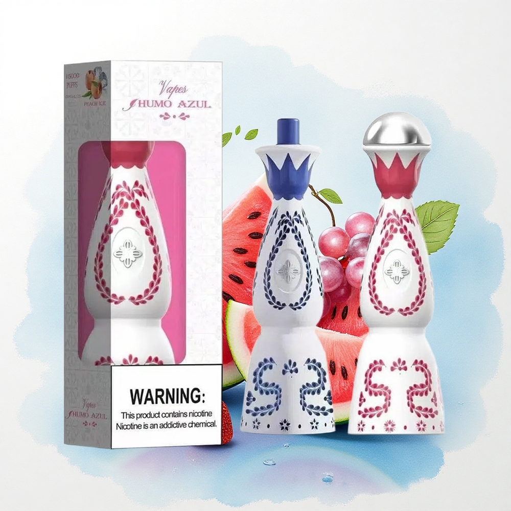 Humo Azul 15000 Puffs Aardbei Watermeloen Druif 5% Nicotine 500mAh