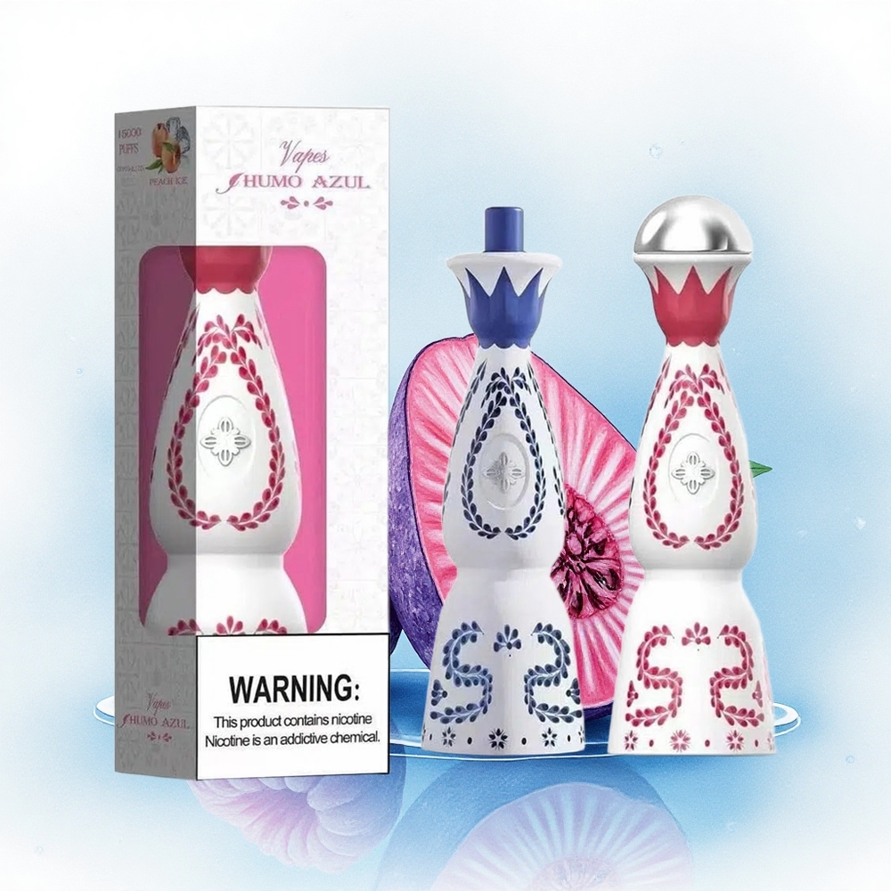 Humo Azul 15000 Puffs Blauwe Framboos Beer 5% Nicotine 500mAh