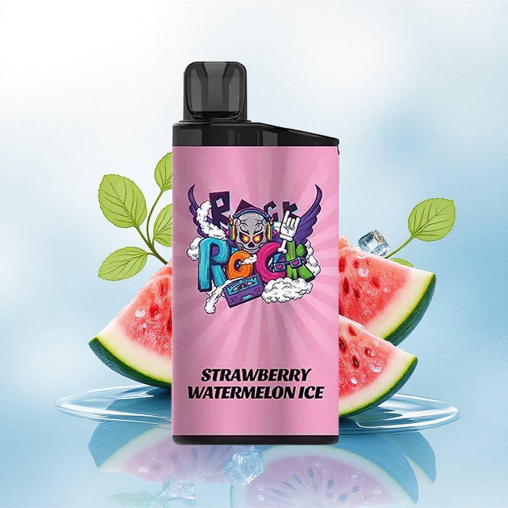 IGET Bar 3500 Puffs Aardbei Watermeloen IJs 1400 mAh Mesh Coil
