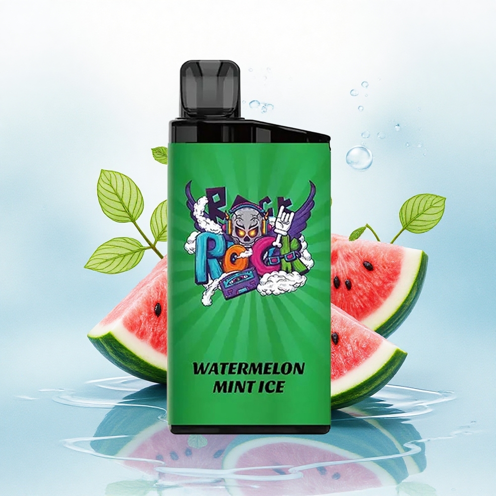 IGET Bar 3500 Puffs Watermeloen Munt IJs met 1400 mAh
