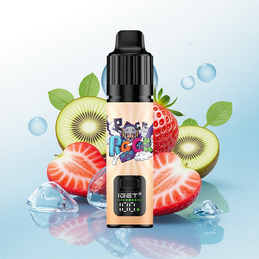 IGET BAR PLUS S3 POD 10000 Puffs Aardbei Kiwi IJs 50mg Nicotine 950mAh