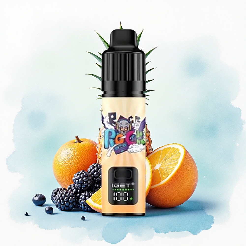 IGET BAR PLUS S3 POD 10000 Puffs Brambes Ananas Sinaasappel 50mg Nicotine 950mAh