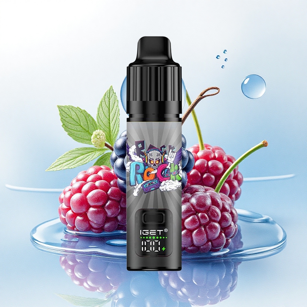 IGET BAR PLUS S3 POD 10000 Puffs Bramenijs Vape 50mg Nicotine 950mAh