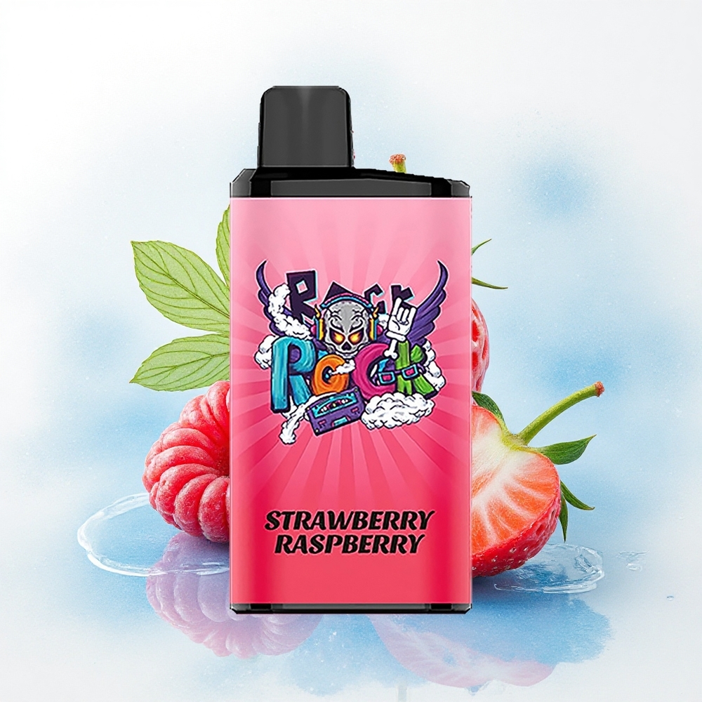 IGET Bar Pro 10000 Puffs Aardbei Framboos 2000 mAh