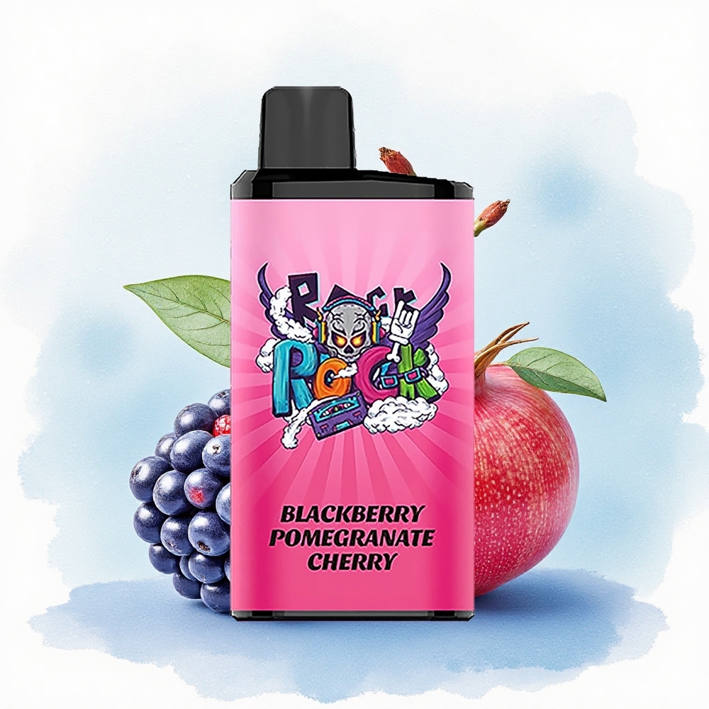IGET Bar Pro 10000 Puffs Braambes Granaatappel Kers 2000 mAh PC+ALU Mesh