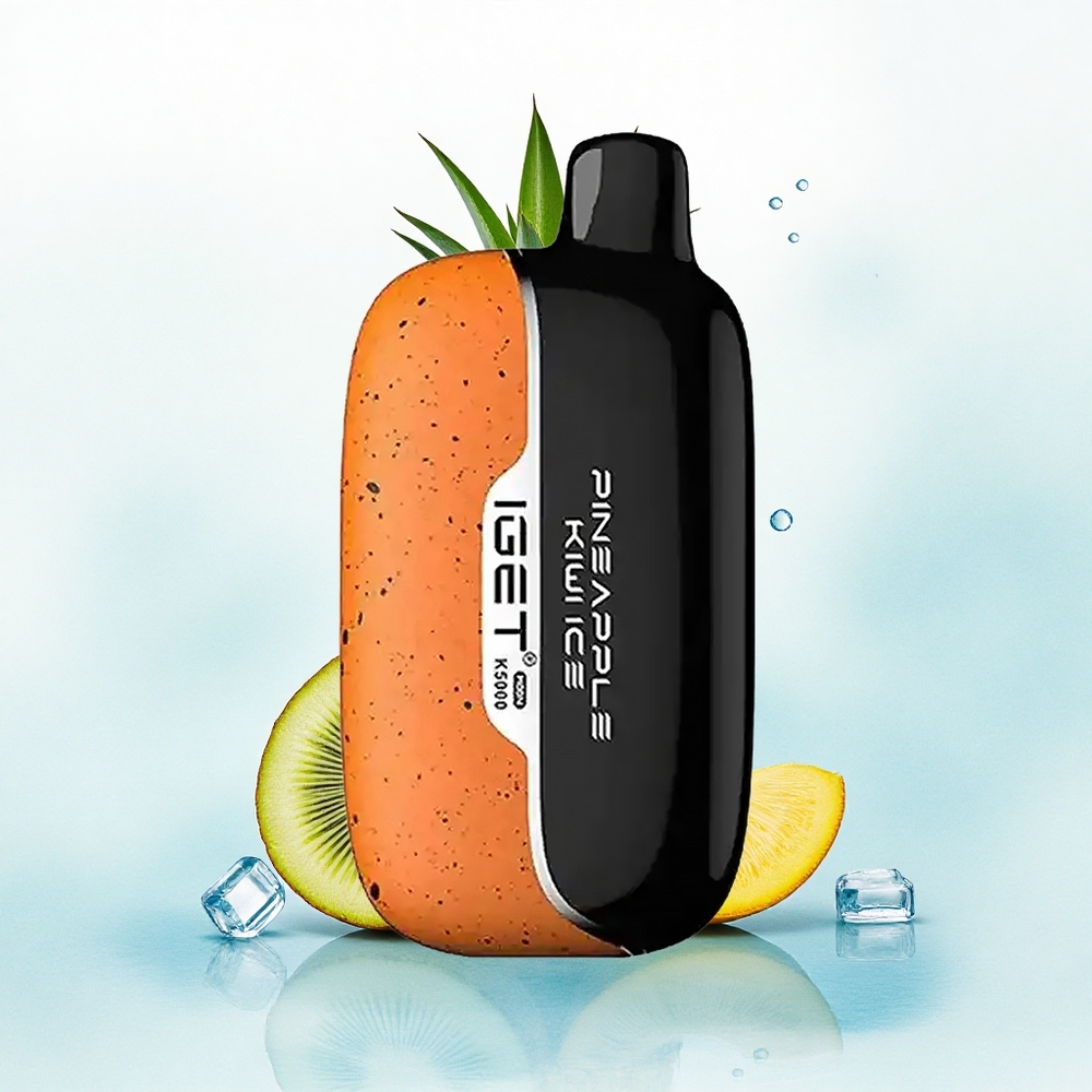 IGET Moon K5000 Puffs Ananas Kiwi IJs 81.5g Mesh Coil 1.35 Ohm