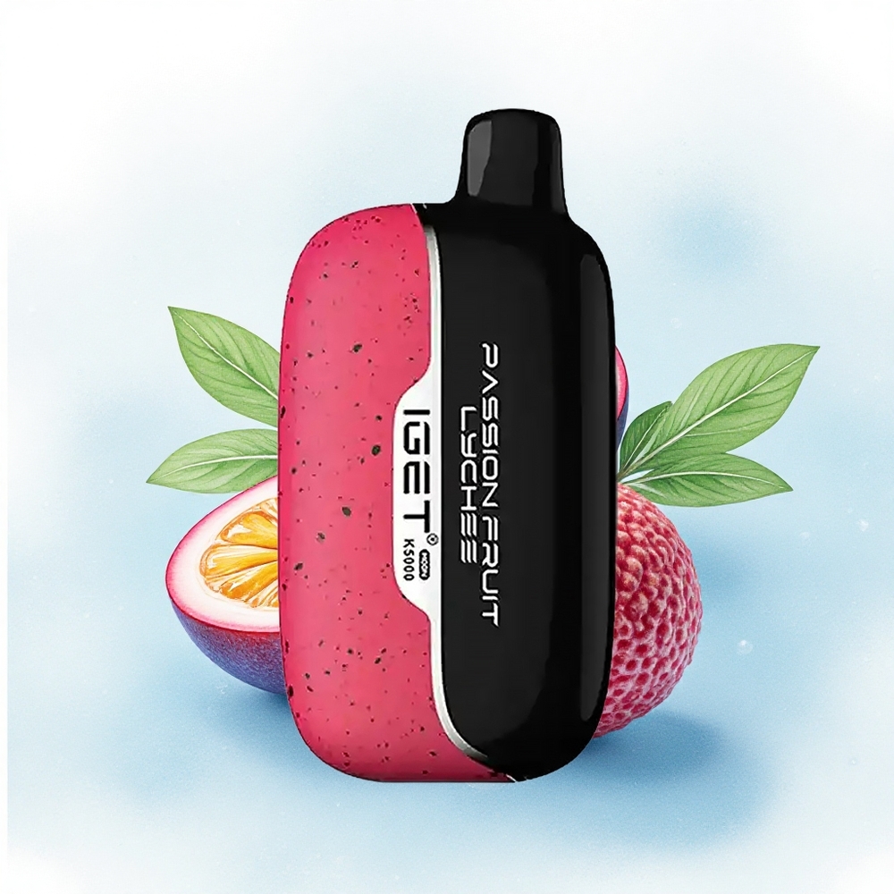 IGET Moon K5000 Puffs Passievrucht Lychee 5000 Puffs PC 1.35 Ohm
