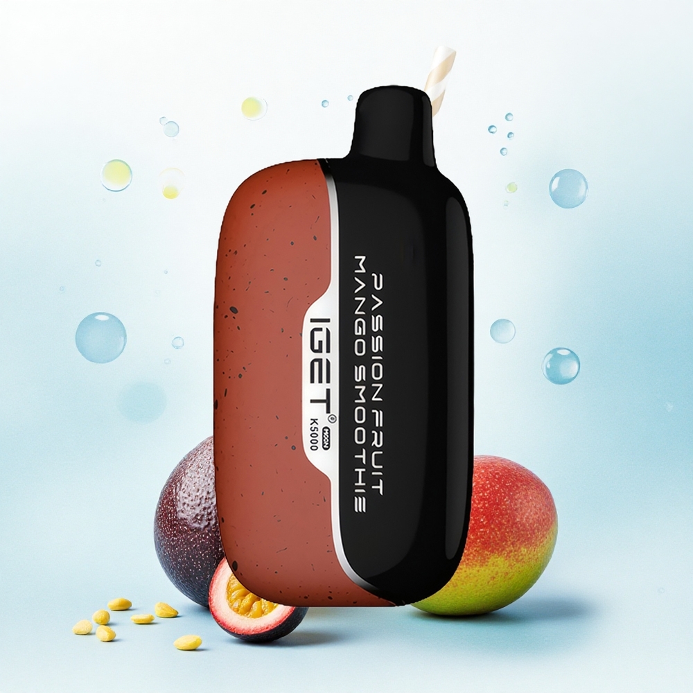 IGET Moon K5000 Puffs Passievrucht Mango Smoothie Mesh Coil 1.35 Ohm