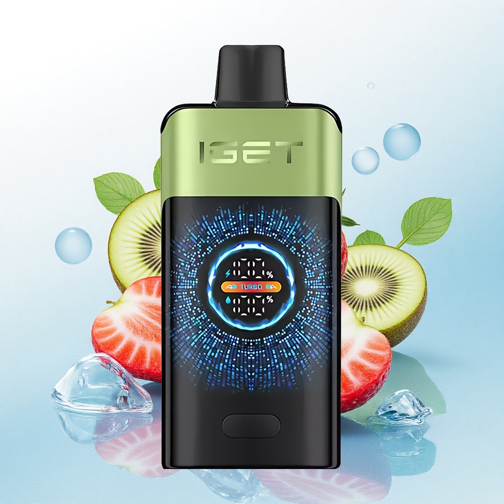 IGET ONE 12000 Puffs Aardbei Kiwi IJs 2700 mAh