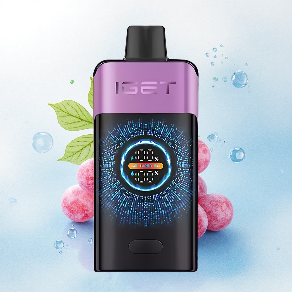 IGET ONE 12000 Puffs Druiven Chupa Chups 2700 mAh