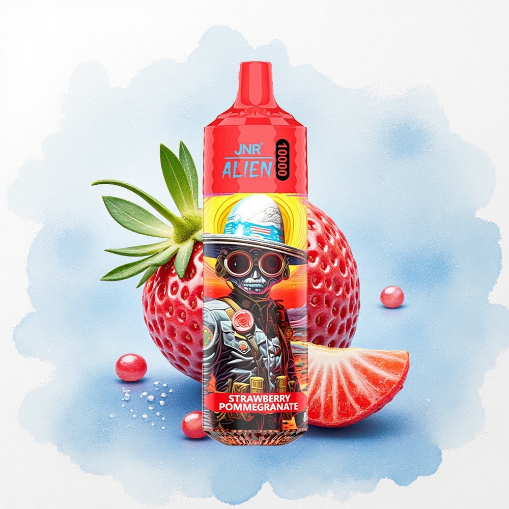 JNR Alien 10000 Aardbei Granaatappel 850mAh 20ml
