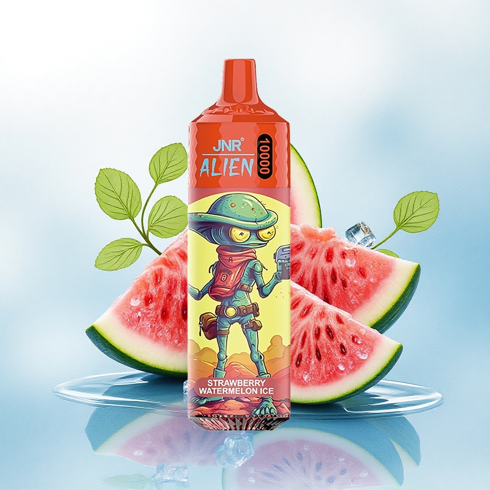 JNR Alien 10000 Aardbei Watermeloen IJs 850mAh 20ml