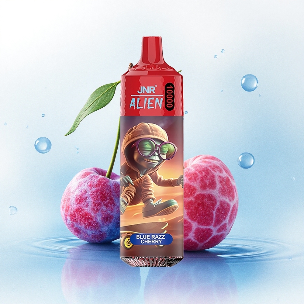 JNR Alien 10000 Blauwe Framboos Kers 850mAh 20ml
