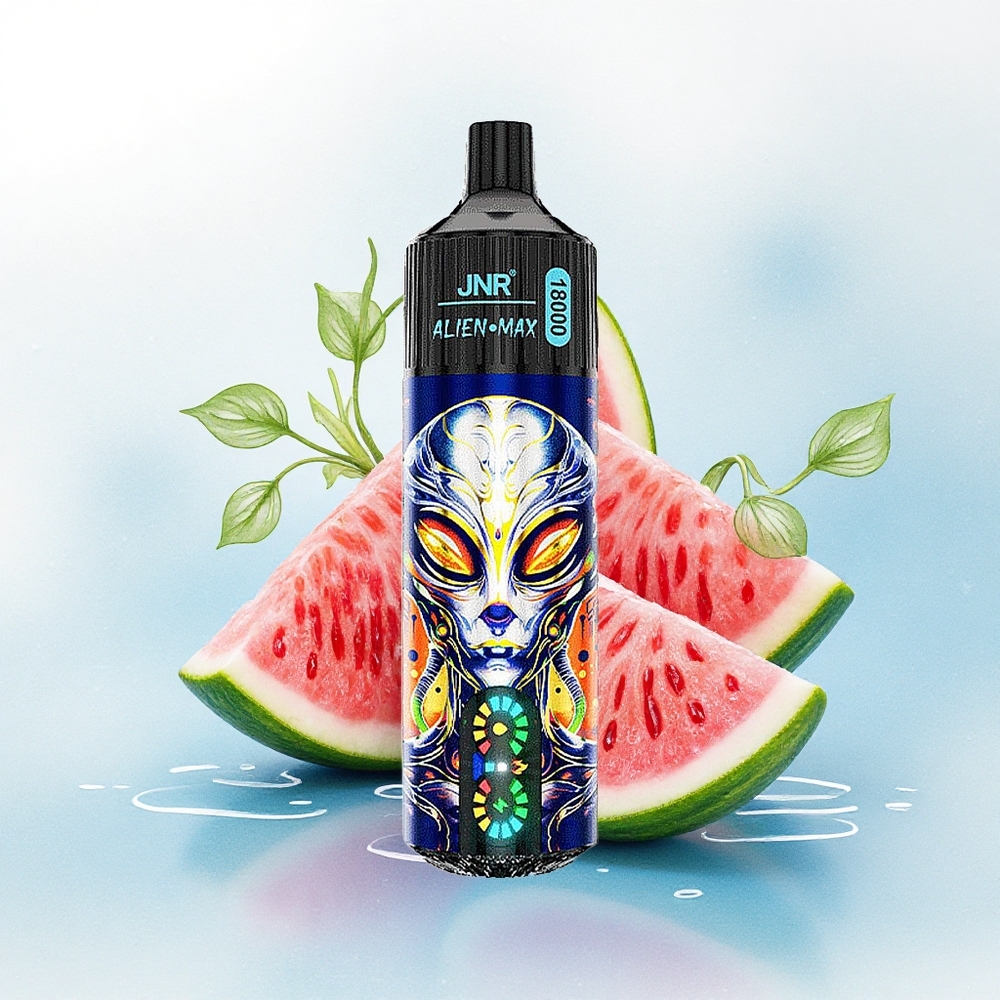 JNR Alien Max 18000 Aardbei Watermelon Bubblegum Dual Mesh 850mAh