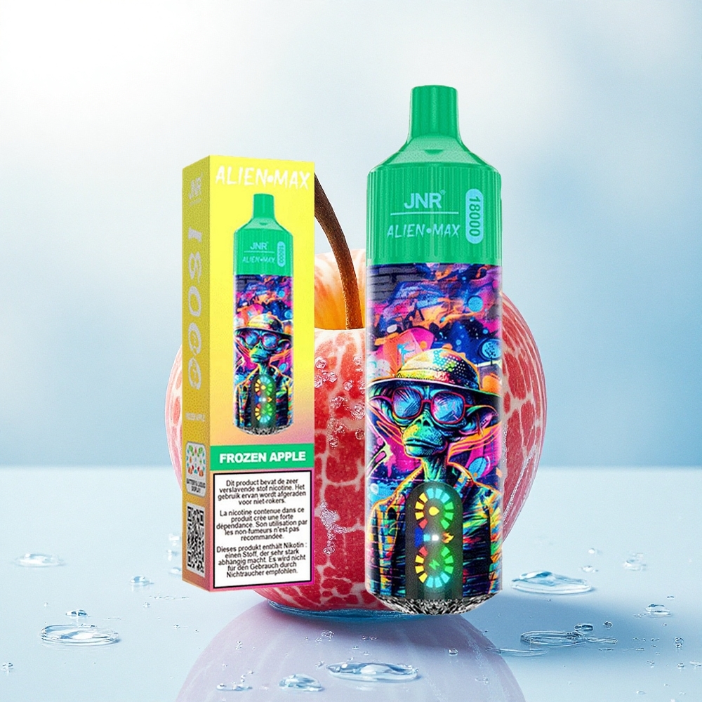 JNR Alien Max 18000 Bevroren Appel met Smart LED Display en 850mAh