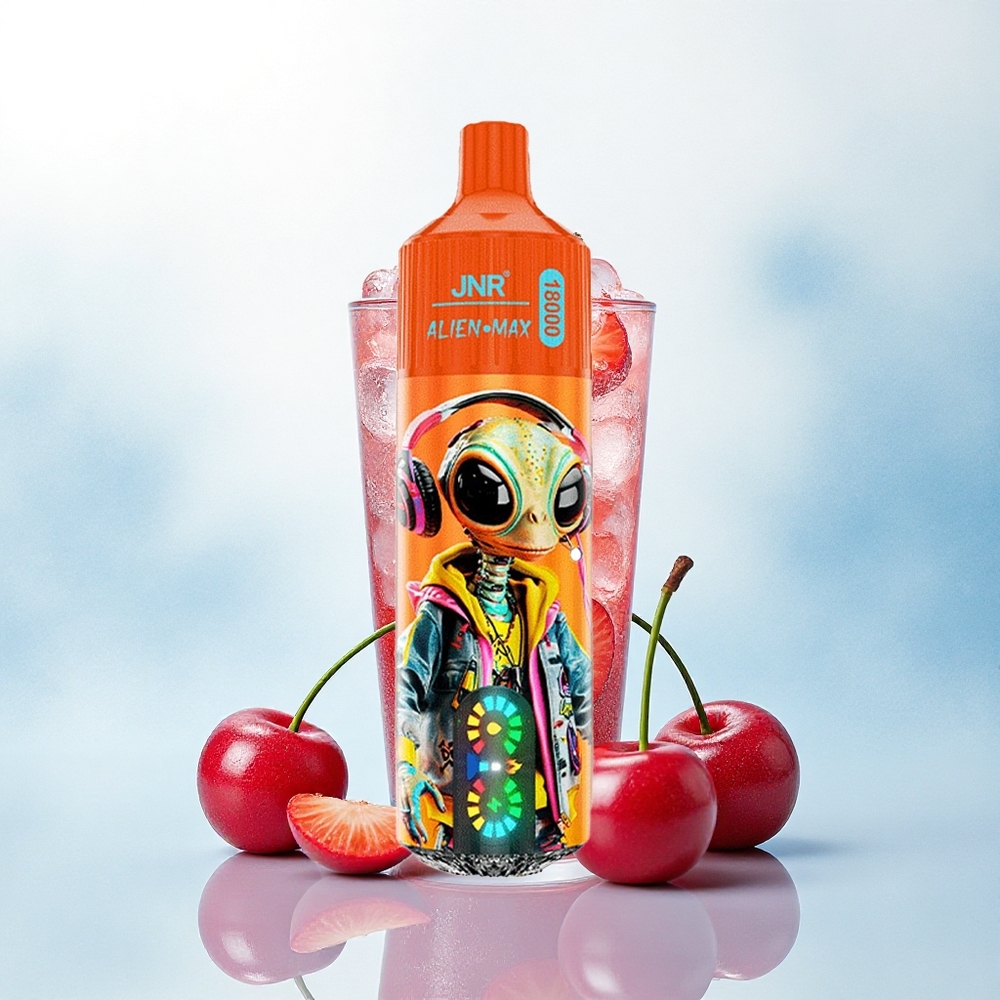 JNR Alien Max 18000 Bruisende Kersencola met Dual Mesh Coil & 850mAh