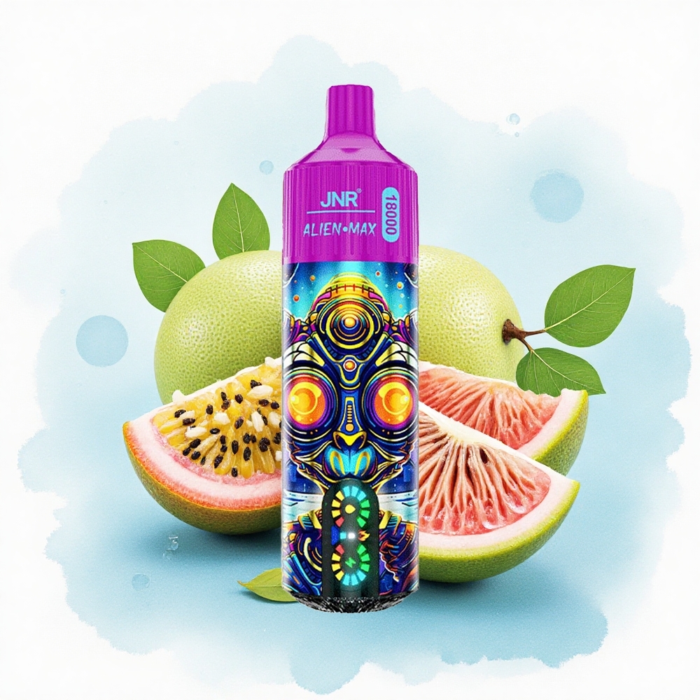 JNR Alien Max 18000 Passievrucht Guava Kiwi met Dual Mesh Coil & 850mAh
