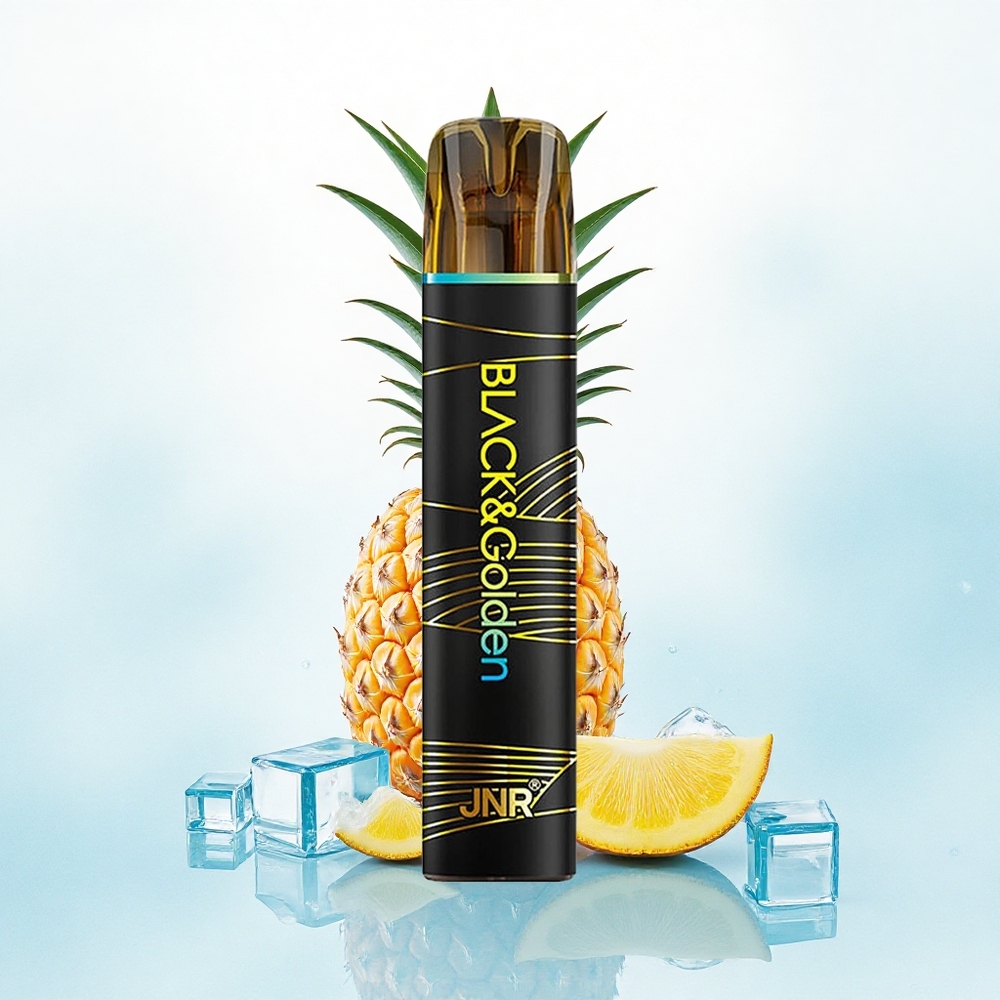 JNR Black&Golden 600+200 Ananas IJs 550mAh 2ml Nicotine 2%