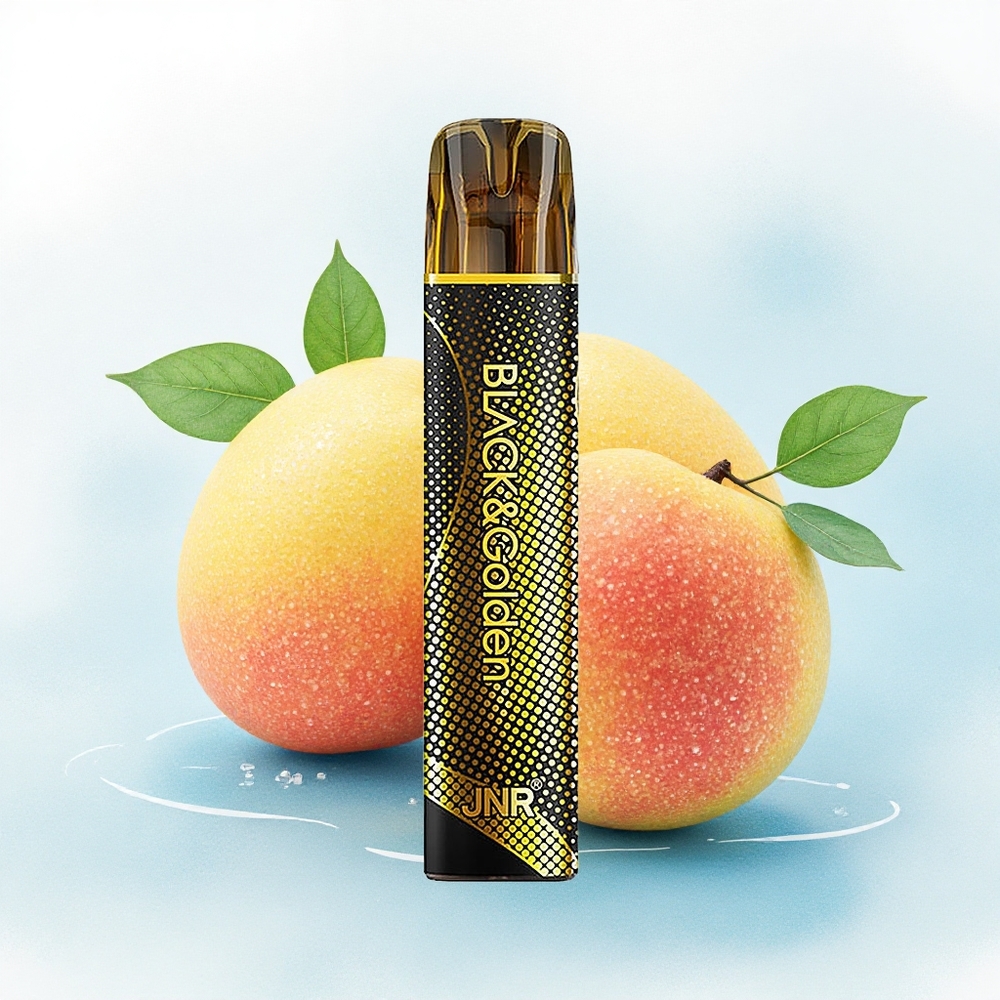JNR Black&Golden 600+200 Drievoudige Mango 550mAh 2ml Nicotine 2%