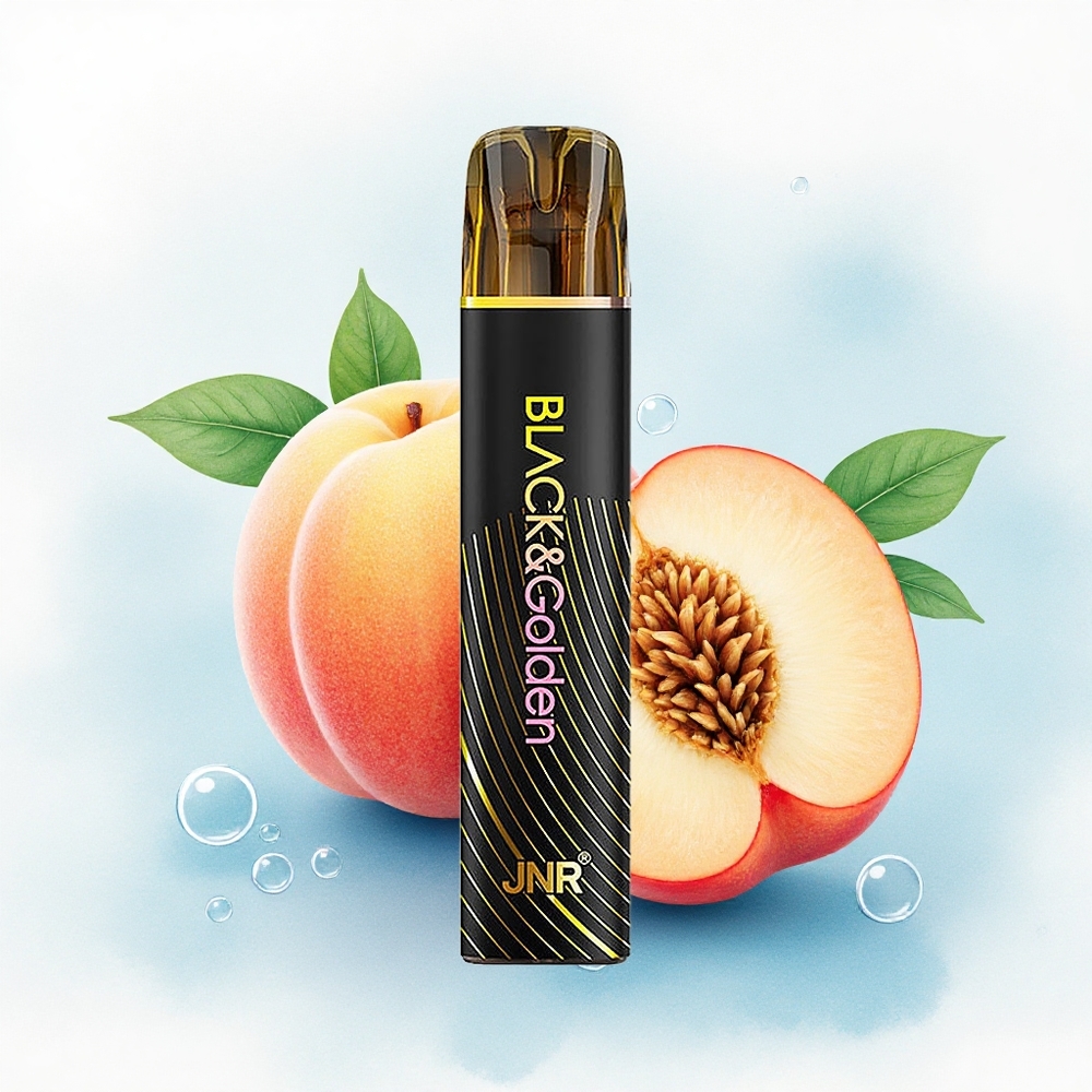 JNR Black&Golden 600+200 Perzik Mango 550mAh 2ml 2% nicotine
