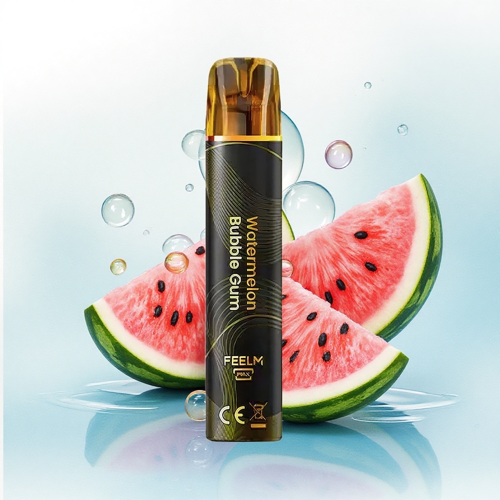 JNR Black&Golden 600+200 Watermeloen Bubble Gum 550mAh 2% Nicotine