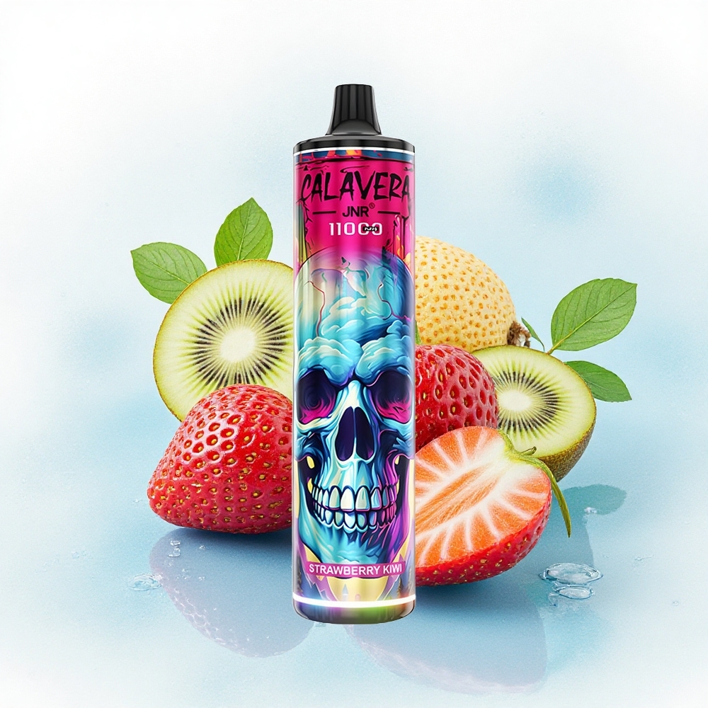 JNR Calavera 11000 Aardbei Kiwi 850 mAh 21ml 0% Nicotine