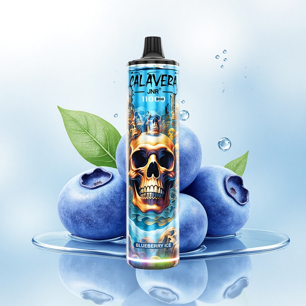 JNR Calavera 11000 Blauwe Bes IJs met 5% nicotine en 850 mAh
