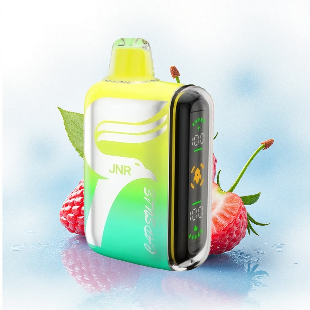 JNR Capsule 15000 Aardbei Framboos Kers 20ml 850mAh 5% Nicotine