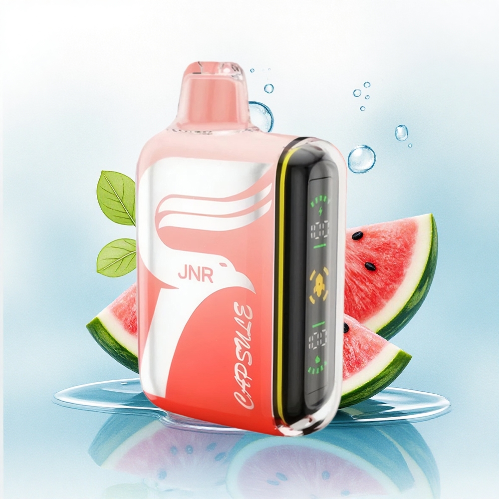 JNR Capsule 15000 Watermeloen Brazz IJs 20ml 850mAh 5% Nicotine