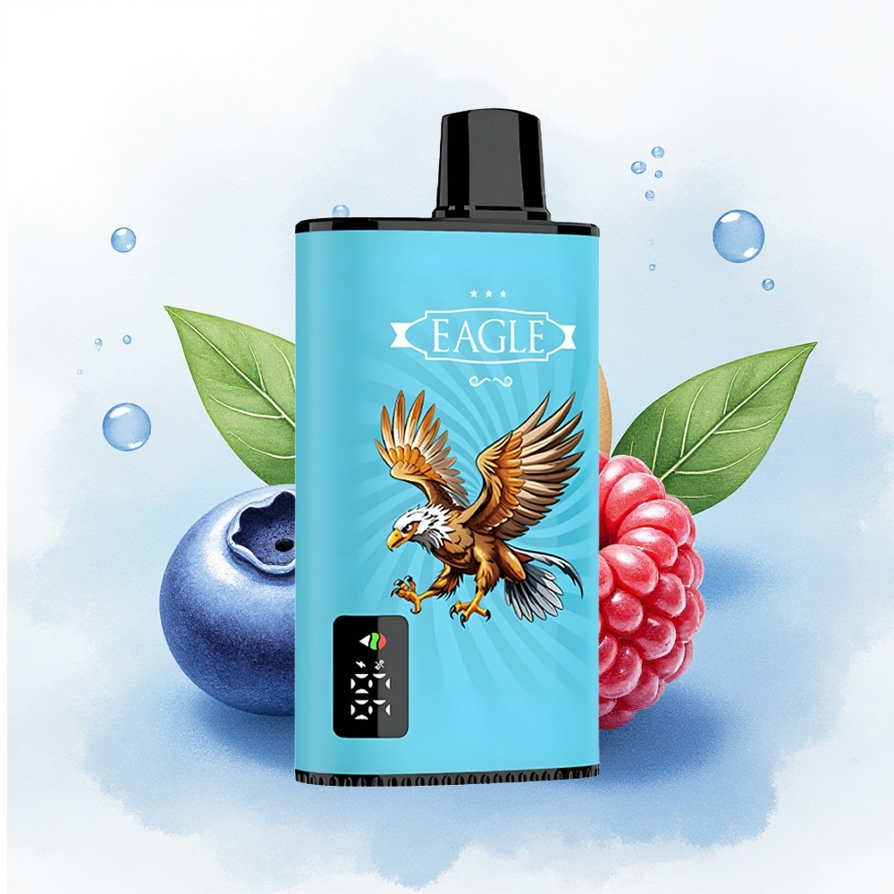 JNR EAGLE Smart 23000 Blauwebes Zure Framboos 750mAh Type-C 2% Nicotine