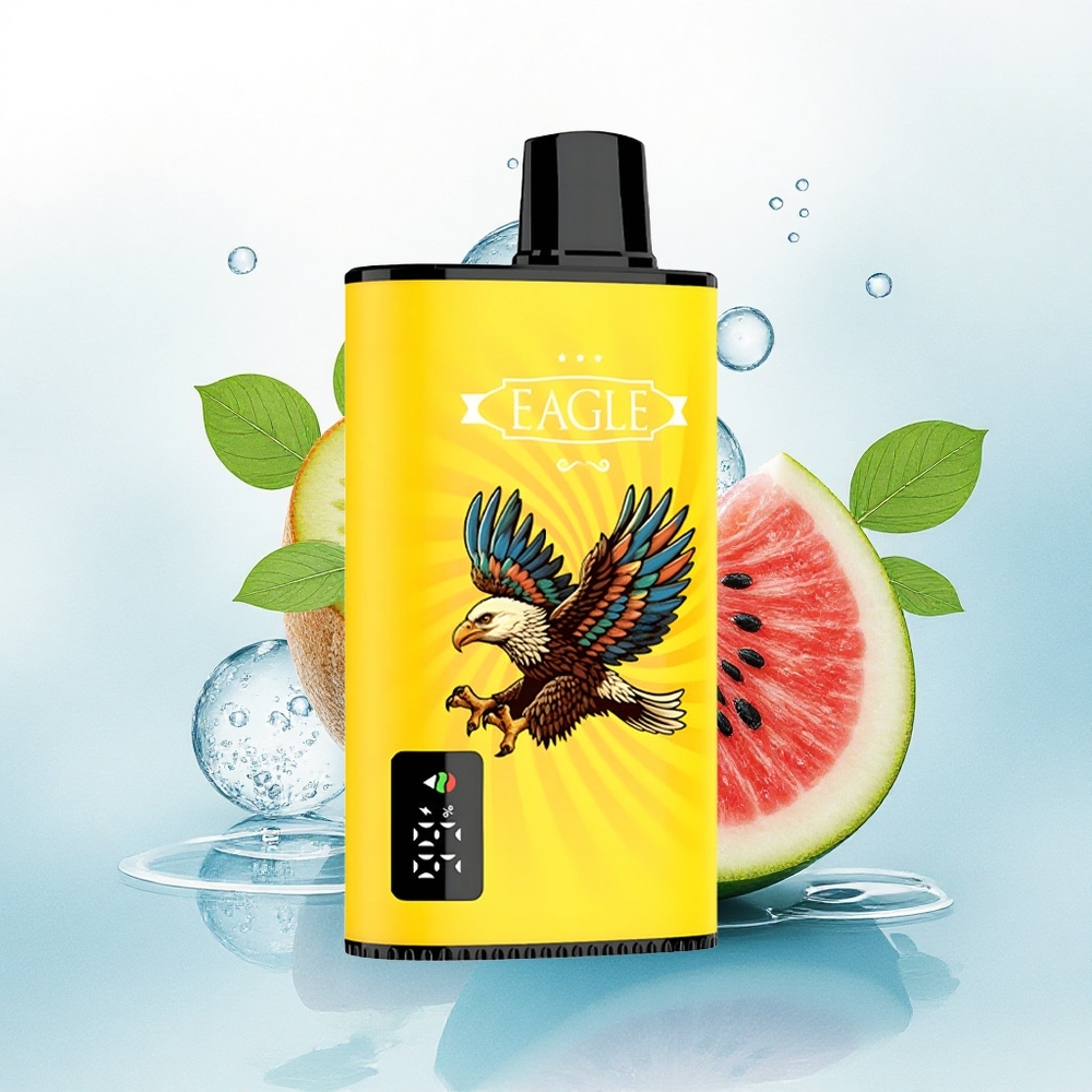 JNR EAGLE Smart 23000 Kiwi Watermeloen IJs met Aanpasbare Luchtstroom en 750mAh Batterij