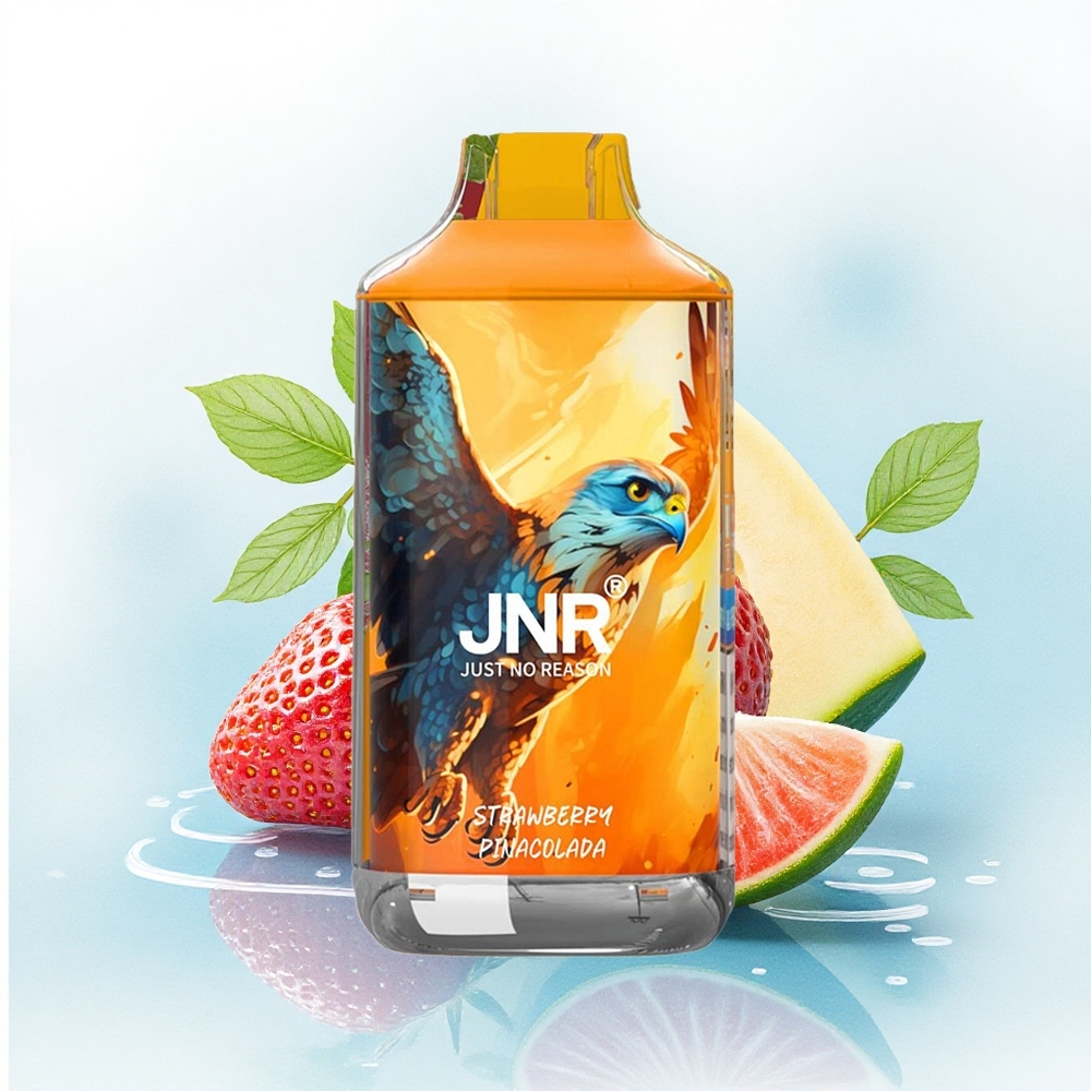 JNR Falcon 16000 Aardbei Pina Colada 850 mAh Dual Mesh 22ml 0% nicotine