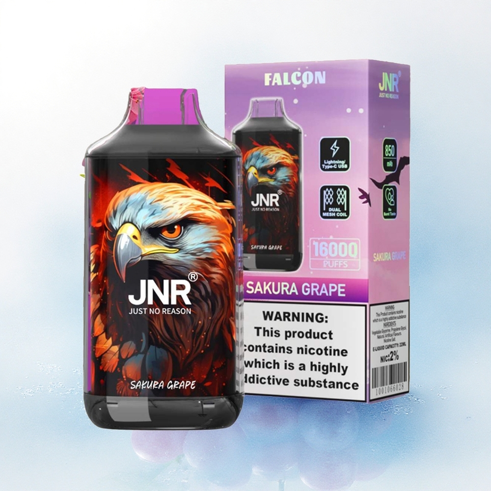JNR Falcon 16000 Bloesem Druif 850 mAh Dual Mesh