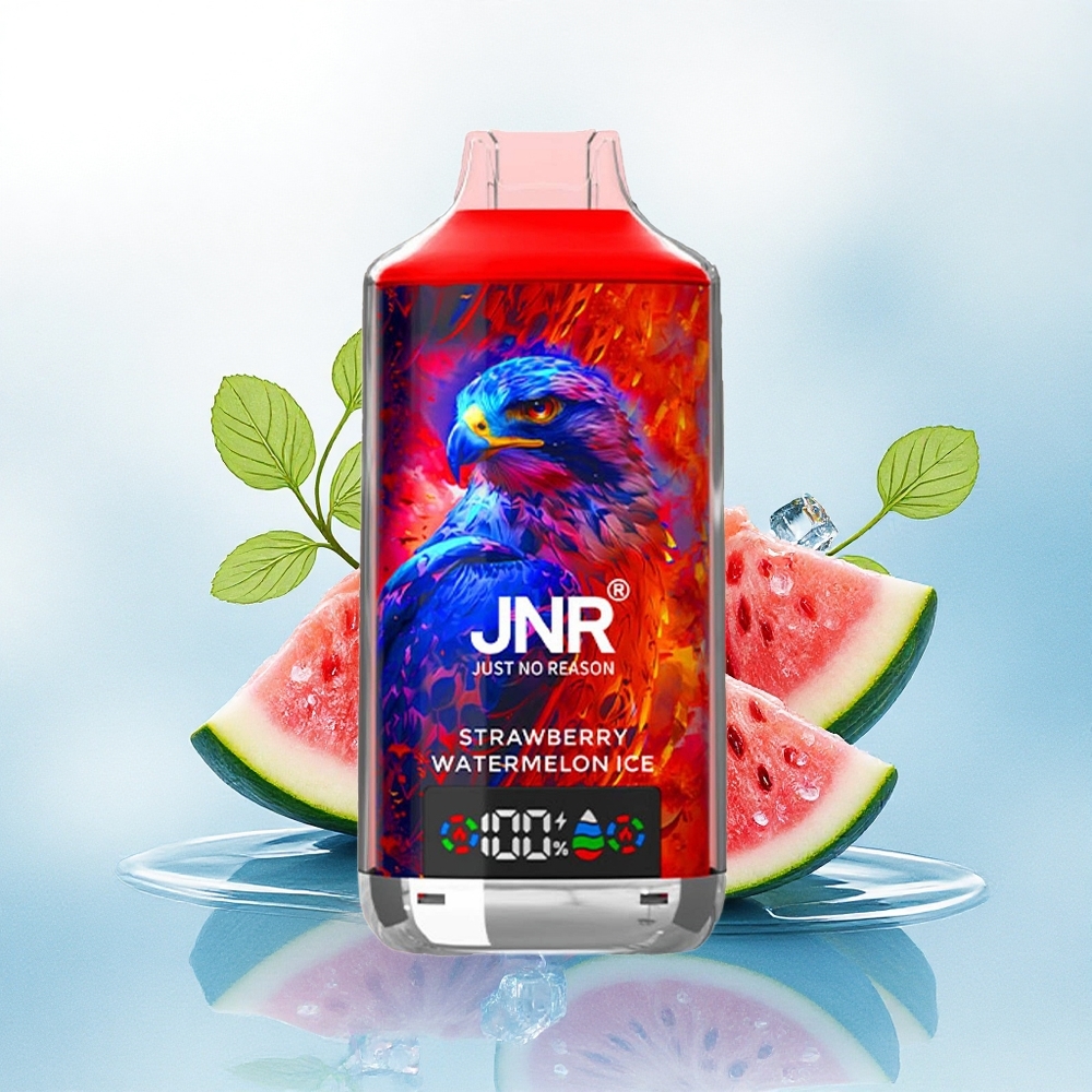 JNR Falcon X 18000 Aardbei Watermeloen IJs 750mAh Dual Mesh Coil