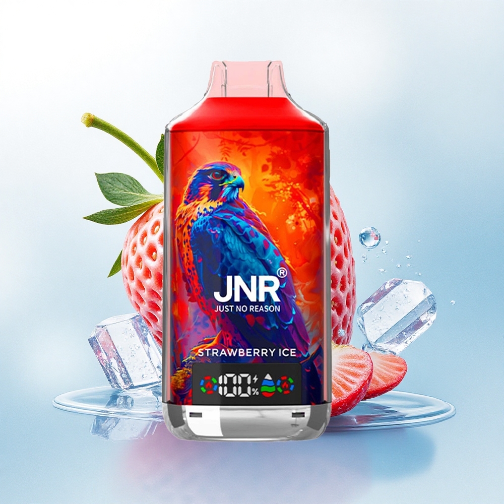JNR Falcon X 18000 Aardbeienijs 750mAh Dual Mesh