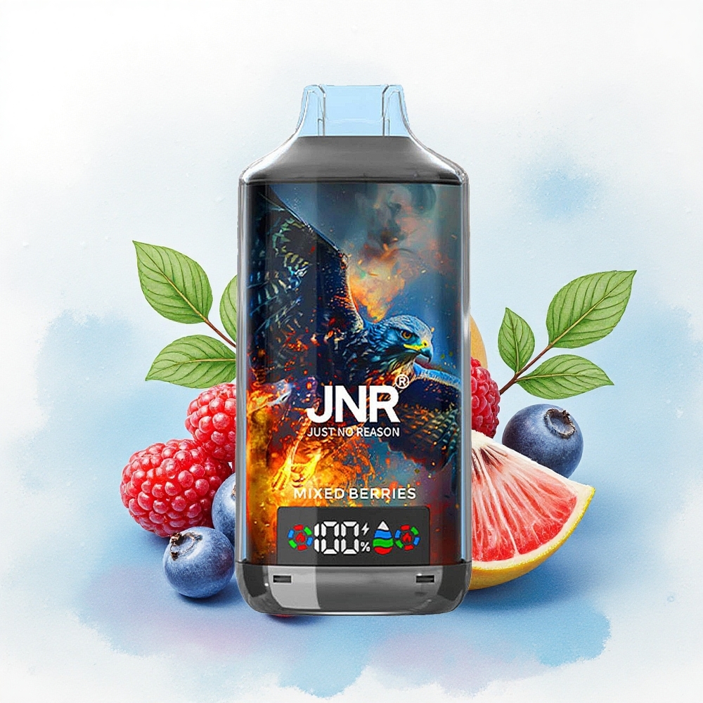 JNR Falcon X 18000 Gemengde Bessen 24ml Dual Mesh Coil