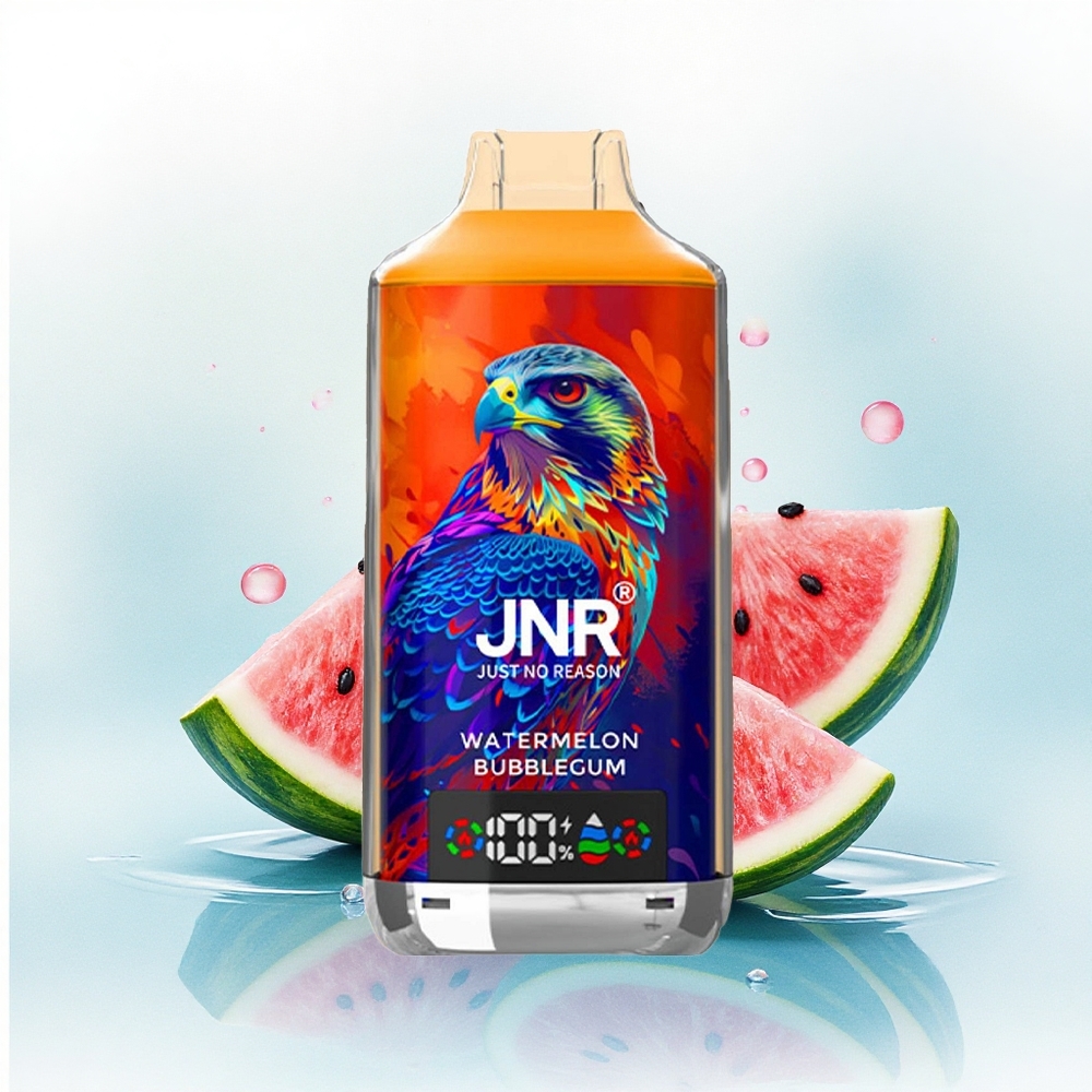 JNR Falcon X 18000 Watermeloen Kauwgom 18000 Puffs 24ml Dual Mesh 750mAh