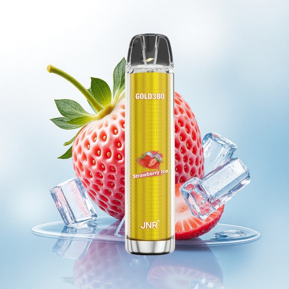 JNR Gold380 6000 Aardbei IJs 1500mAh 1.0ohm Mesh