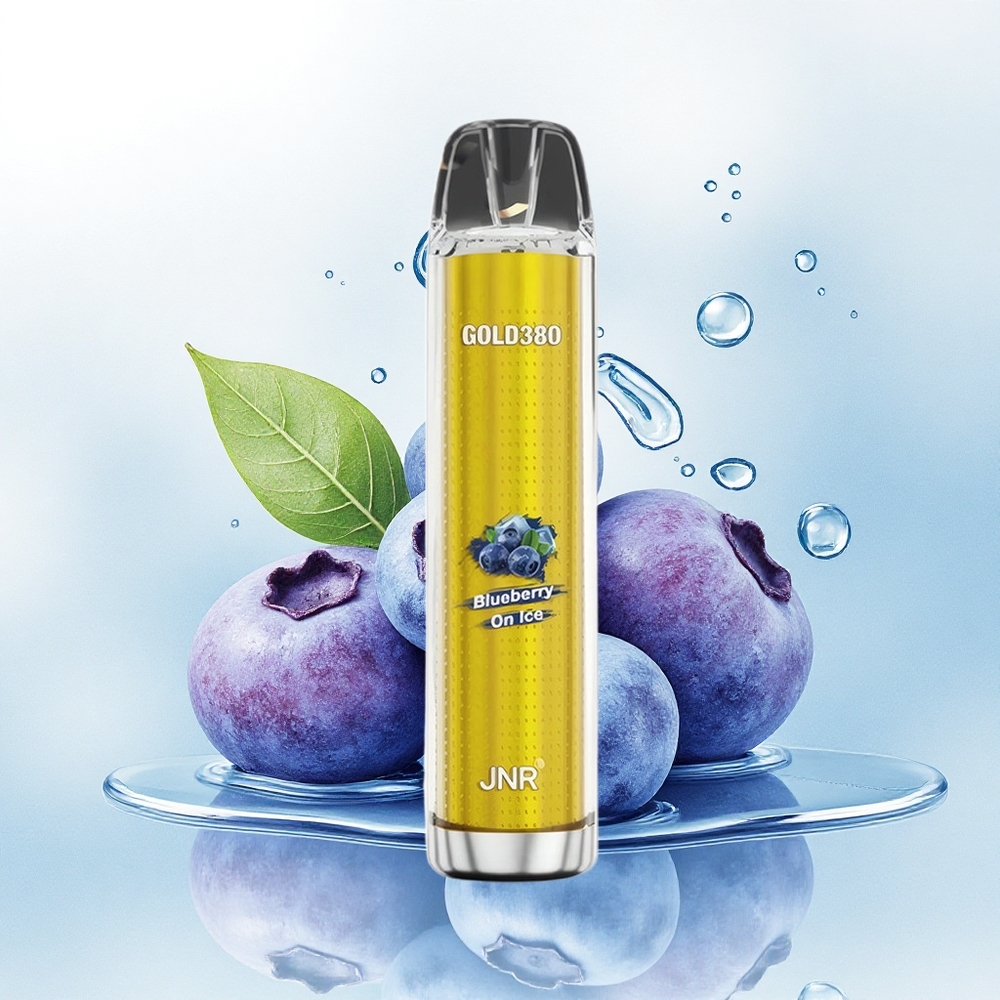 JNR Gold380 6000 Blauwebes Op IJs - 1500mAh - Nicotinevrij